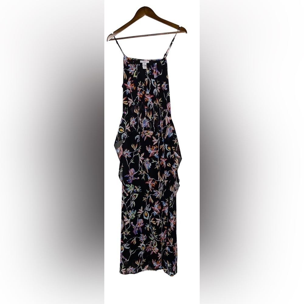 Bar lll Women Floral Tiered Ruffle Hem Maxi Dress‎ Fairycore Grunge Whimsigoth
